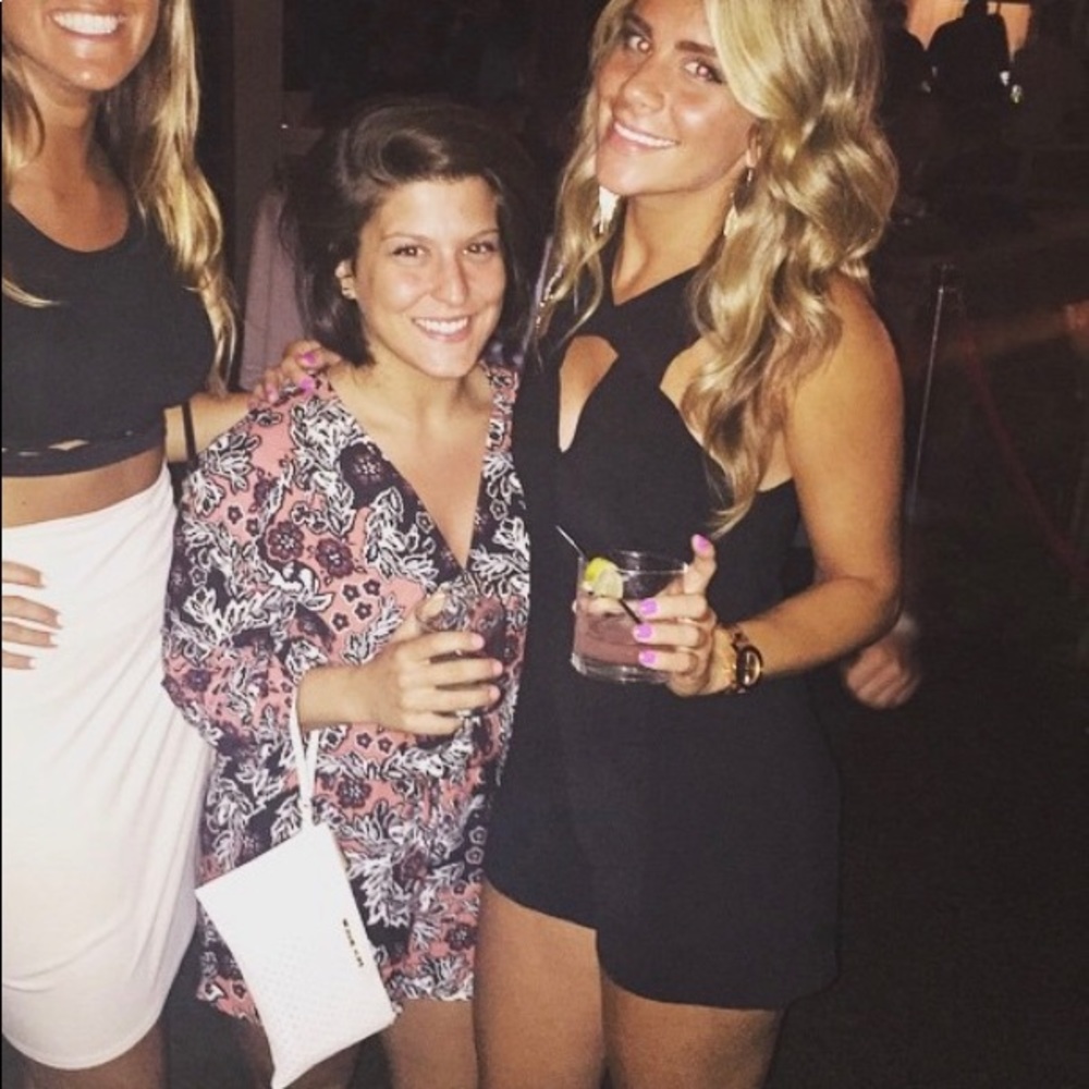Black romper size small